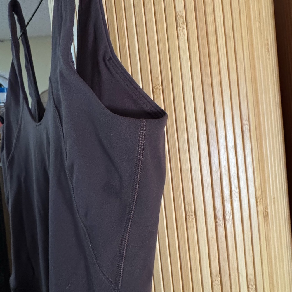Lululemon Align Zip Front Bodysuit- Espresso - Picture 6 of 8